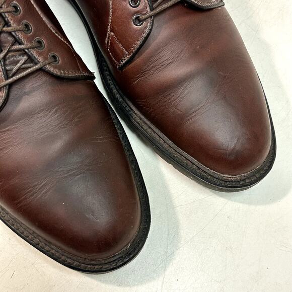 EXCELLENT Alden Plain Toe Blucher Brown Horween Chromexcel PTB
